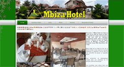 Desktop Screenshot of mbizahotel.com